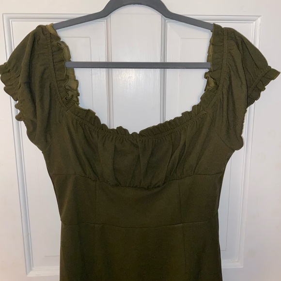 NWT Pacsun shirred mini dress - Picture 2 of 5